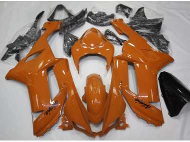 Naranja Brillante 07-08 Kawasaki ZX6R Carenado