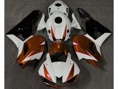 Naranja Brillante Blanco & Rojo 13-23 Honda CBR600RR Carenado