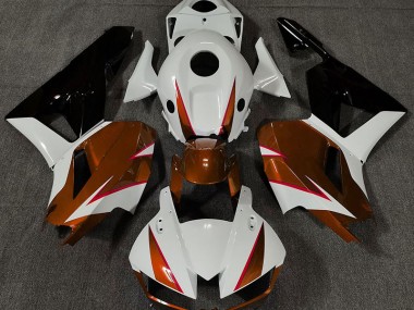Naranja Brillante Blanco & Rojo 13-23 Honda CBR600RR Carenado