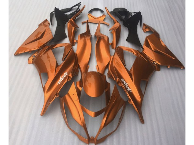 Naranja Caramelo Brillo 16-19 Kawasaki ZX10R Carenado Naranja Caramelo Brillo 16-19 Kawasaki ZX10R Carenado