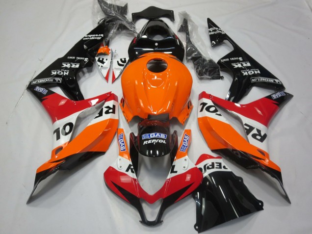 Naranja Claro Repsol 07-08 Honda CBR600RR Carenado