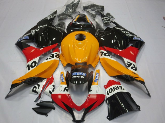 Naranja Claro Repsol 09-12 Honda CBR600RR Carenado Naranja Claro Repsol 09-12 Honda CBR600RR Carenado