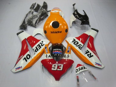 Naranja Claro Repsol 93 08-11 Honda CBR1000RR Carenado