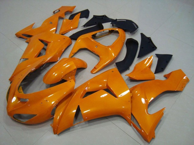 Naranja Liso 06-07 Kawasaki ZX10R Carenado