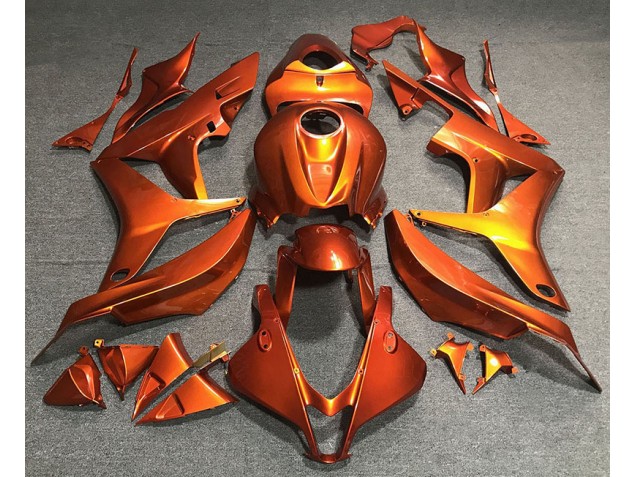 Naranja Plana 07-08 Honda CBR600RR Carenado Naranja Plana 07-08 Honda CBR600RR Carenado
