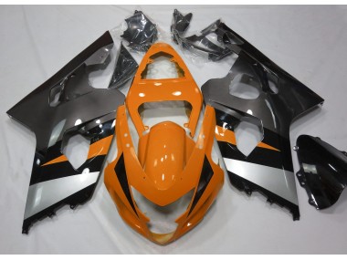 Naranja & Plata 04-05 Suzuki GSXR 600-750 Carenado