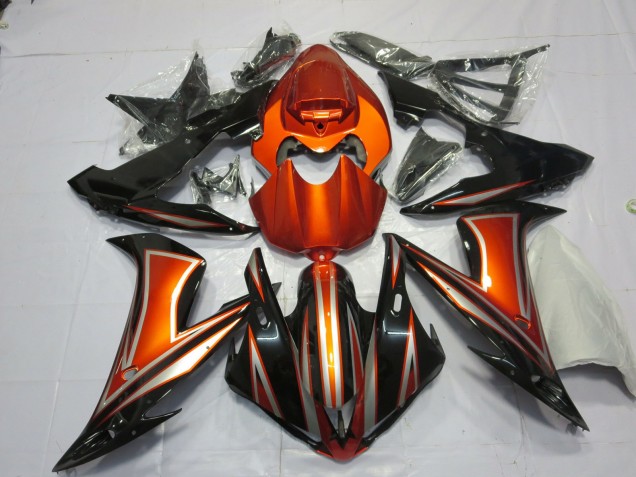 Naranja Quemada 04-06 Yamaha R1 Carenado Naranja Quemada 04-06 Yamaha R1 Carenado