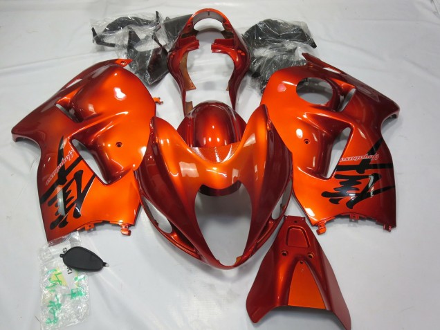 Naranja Quemada 97-07 Suzuki GSXR 1300 Carenado Naranja Quemada 97-07 Suzuki GSXR 1300 Carenado