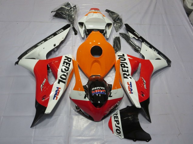 Naranja Repsol 06-07 Honda CBR1000RR Carenado Naranja Repsol 06-07 Honda CBR1000RR Carenado