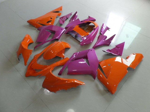 Naranja Rosa 04-05 Kawasaki ZX10R Carenado Naranja Rosa 04-05 Kawasaki ZX10R Carenado