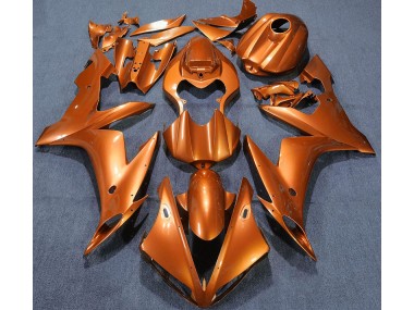 Naranja Sólido 04-06 Yamaha R1 Carenado