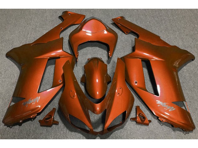 Naranja Tigre 07-08 Kawasaki ZX6R Carenado