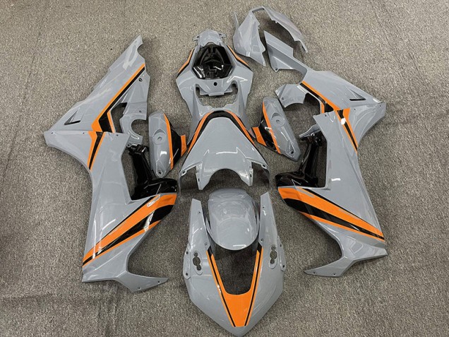 Nardo Con Rayas Naranjas 17-23 Honda CBR1000RR Carenado Nardo Con Rayas Naranjas 17-23 Honda CBR1000RR Carenado