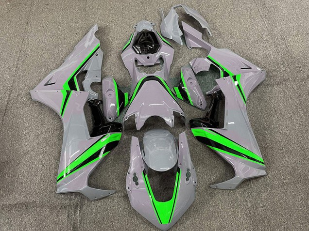 Nardo Con Rayas Verdes 17-23 Honda CBR1000RR Carenado Nardo Con Rayas Verdes 17-23 Honda CBR1000RR Carenado