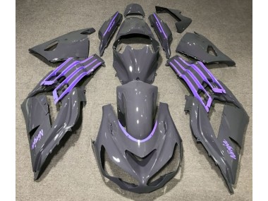 Nardo Gris & Morado 12-21 Kawasaki ZX14R Carenado