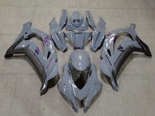 Nardo Gris & Morado 16-19 Kawasaki ZX10R Carenado Nardo Gris & Morado 16-19 Kawasaki ZX10R Carenado