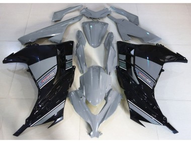 Nardo Gris & Negro 13-18 Kawasaki Ninja 300 Carenado
