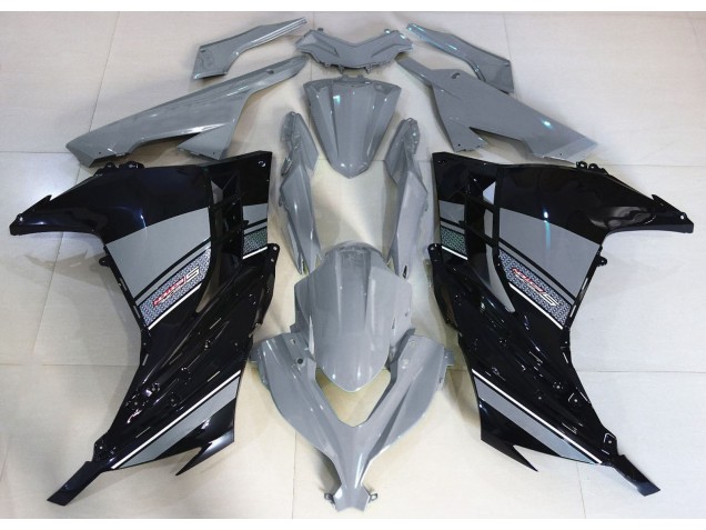 Nardo Gris & Negro 13-18 Kawasaki Ninja 300 Carenado Nardo Gris & Negro 13-18 Kawasaki Ninja 300 Carenado