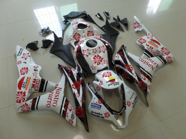 Nastro Azzurro Blanco & Rojo 07-08 Honda CBR600RR Carenado Nastro Azzurro Blanco & Rojo 07-08 Honda CBR600RR Carenado