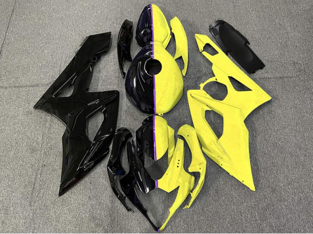 Negro & Amarillo 05-06 Suzuki GSXR 1000 Carenado Negro & Amarillo 05-06 Suzuki GSXR 1000 Carenado