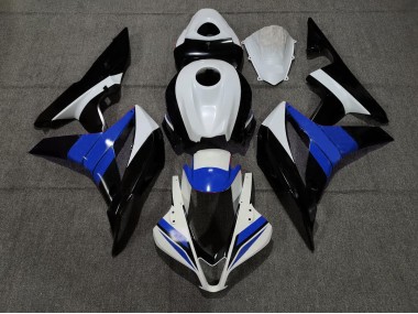 Negro Blanco & Azul 07-08 Honda CBR600RR Carenado