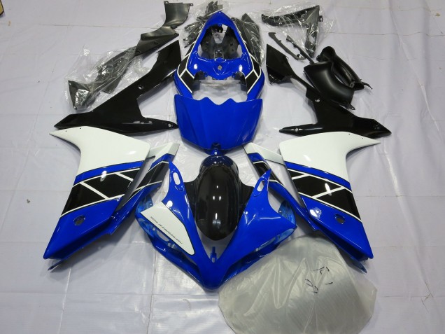 Negro Blanco & Negro 07-08 Yamaha R1 Carenado Negro Blanco & Negro 07-08 Yamaha R1 Carenado
