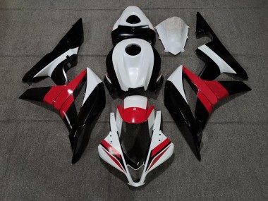 Negro Blanco & Rojo 07-08 Honda CBR600RR Carenado