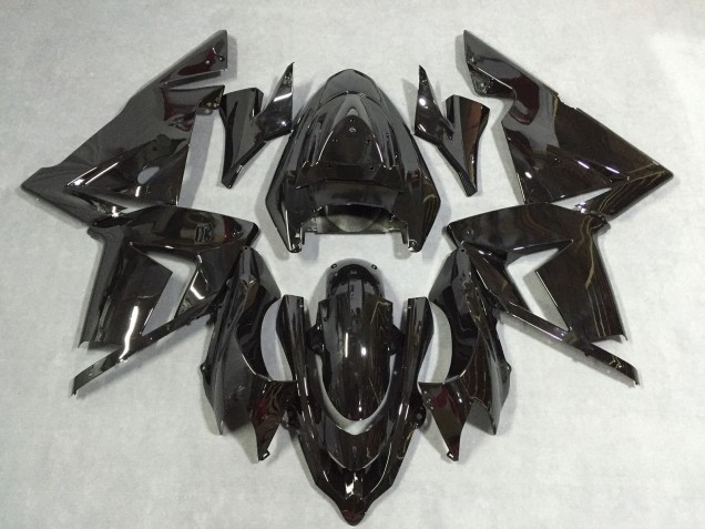 Negro Brillante 04-05 Kawasaki ZX10R Carenado Negro Brillante 04-05 Kawasaki ZX10R Carenado
