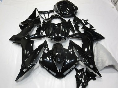 Negro Brillante 04-06 Yamaha R1 Carenado