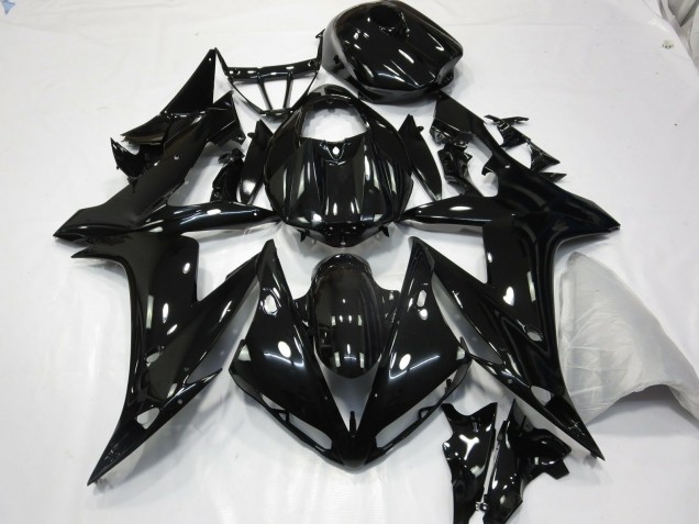 Negro Brillante 04-06 Yamaha R1 Carenado Negro Brillante 04-06 Yamaha R1 Carenado