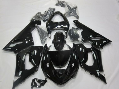 Negro Brillante 05-06 Kawasaki ZX6R Carenado