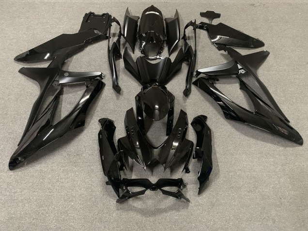 Negro Brillante 08-10 Suzuki GSXR 600-750 Carenado Negro Brillante 08-10 Suzuki GSXR 600-750 Carenado