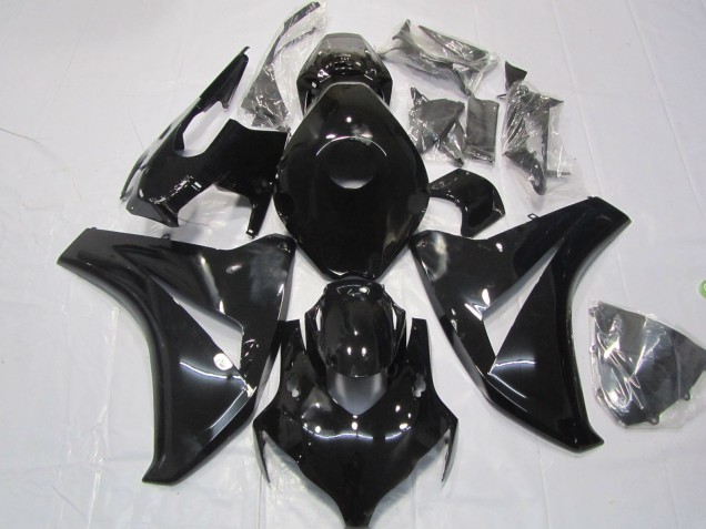 Negro Brillante 08-11 Honda CBR1000RR Carenado Negro Brillante 08-11 Honda CBR1000RR Carenado