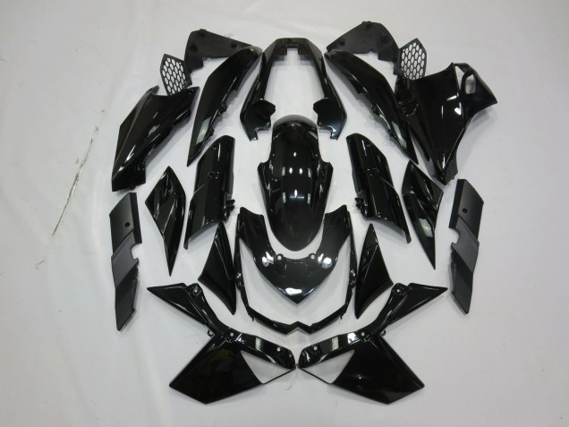 Negro Brillante 10-13 Kawasaki Z1000 Carenado Negro Brillante 10-13 Kawasaki Z1000 Carenado