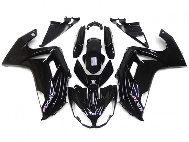 Negro Brillante 12-14 Kawasaki ER6F Carenado Negro Brillante 12-14 Kawasaki ER6F Carenado