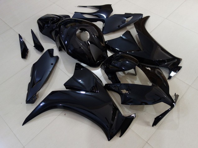Negro Brillante 12-16 Honda CBR1000RR Carenado Negro Brillante 12-16 Honda CBR1000RR Carenado