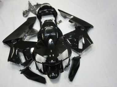 Negro Brillante & Mate 03-04 Honda CBR600RR Carenado