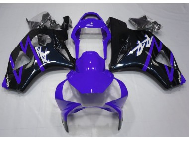 Negro Brillante & Morado 02-03 Honda CBR954RR Carenado