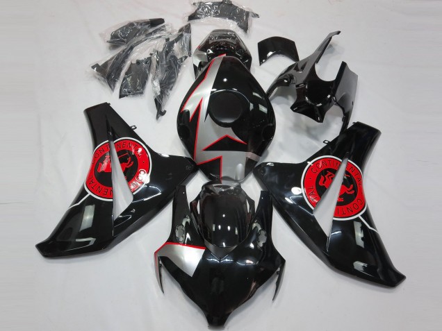 Negro Brillante & Rojo 08-11 Honda CBR1000RR Carenado Negro Brillante & Rojo 08-11 Honda CBR1000RR Carenado