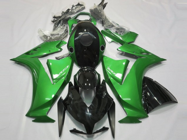 Negro Brillante & Verde 12-16 Honda CBR1000RR Carenado Negro Brillante & Verde 12-16 Honda CBR1000RR Carenado