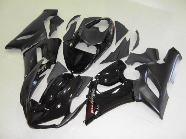 Negro Brillo 05-06 Kawasaki ZX6R Carenado