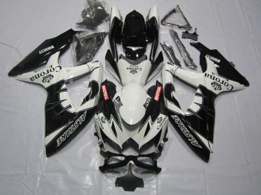 Negro Corona 08-10 Suzuki GSXR 600-750 Carenado