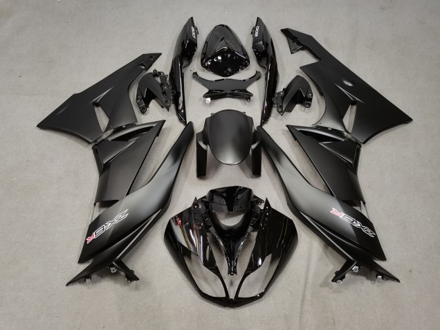 Negro Especial 09-12 Kawasaki ZX6R Carenado