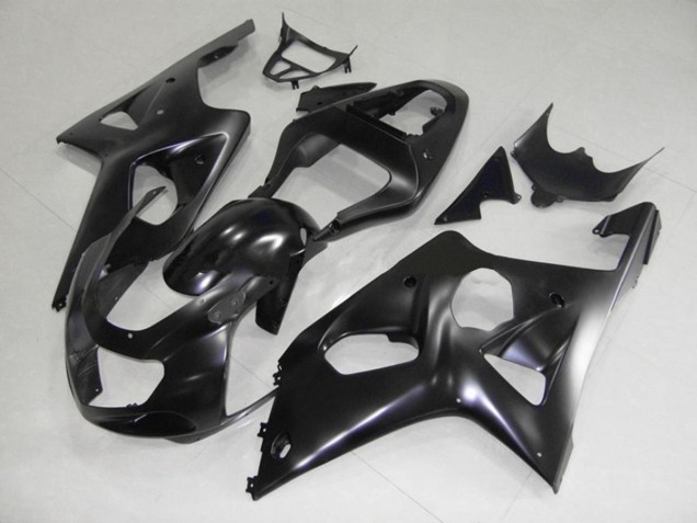 Negro Mate 00-02 Suzuki GSXR 1000 Carenado Negro Mate 00-02 Suzuki GSXR 1000 Carenado
