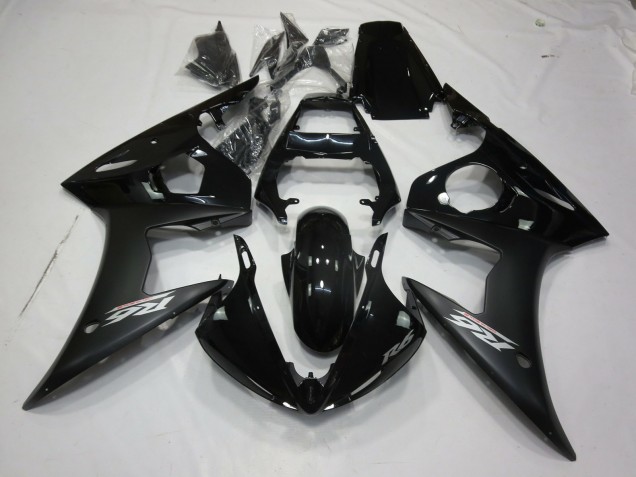 Negro Mate 03-04 Yamaha R6 Carenado Negro Mate 03-04 Yamaha R6 Carenado