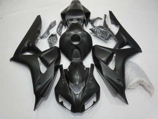 Negro Mate 06-07 Honda CBR1000RR Carenado Negro Mate 06-07 Honda CBR1000RR Carenado