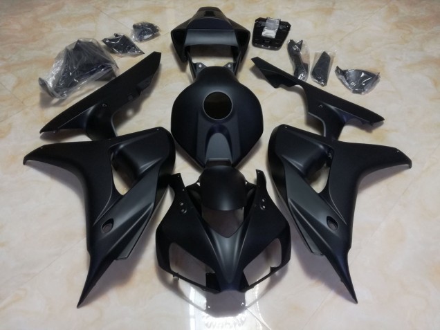Negro Mate 08-11 Honda CBR1000RR Carenado Negro Mate 08-11 Honda CBR1000RR Carenado