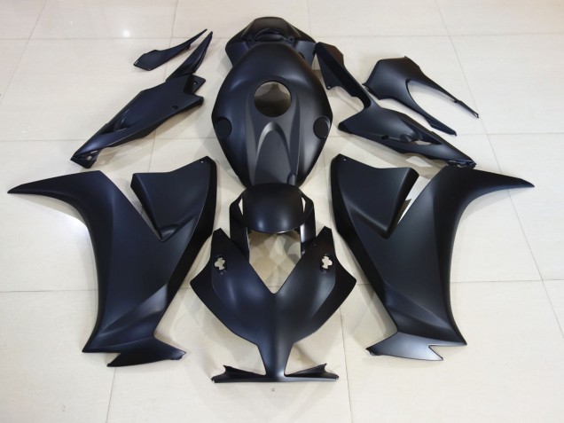 Negro Mate 12-16 Honda CBR1000RR Carenado Negro Mate 12-16 Honda CBR1000RR Carenado