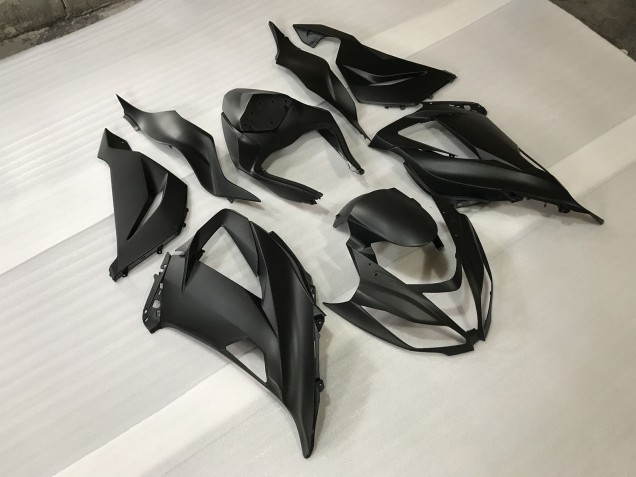 Negro Mate 13-18 Kawasaki ZX6R Carenado Negro Mate 13-18 Kawasaki ZX6R Carenado