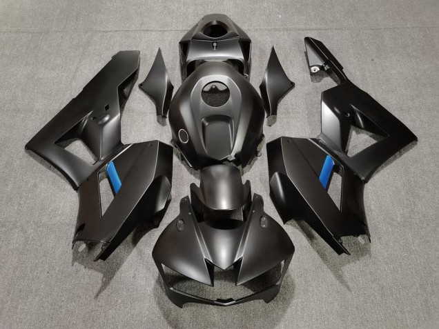 Negro Mate & Azul Claro 13-23 Honda CBR600RR Carenado Negro Mate & Azul Claro 13-23 Honda CBR600RR Carenado